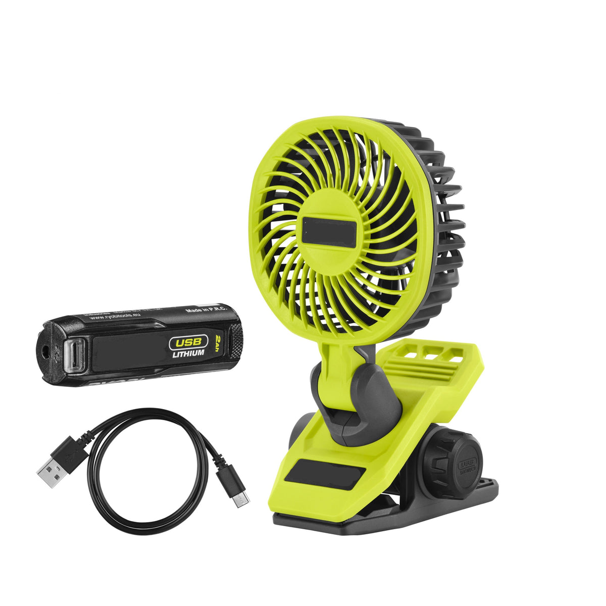 4V Cordless Clamp Fan (1 X 4V 2.0Ah)