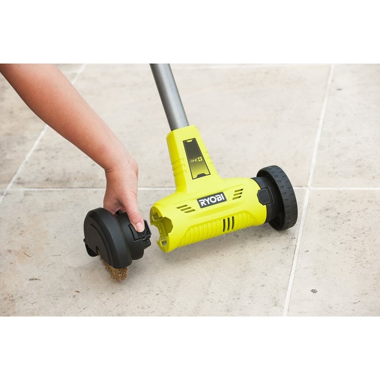 18V Cordless Patio Cleaner with Wire Brush (Bare Tool)